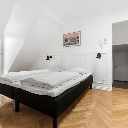 Elegant Penthouse With Rooftop Terrace In Cph Kopenhag