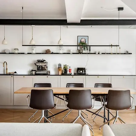 Elegant Penthouse With Rooftop Terrace In Cph * Kopenhag